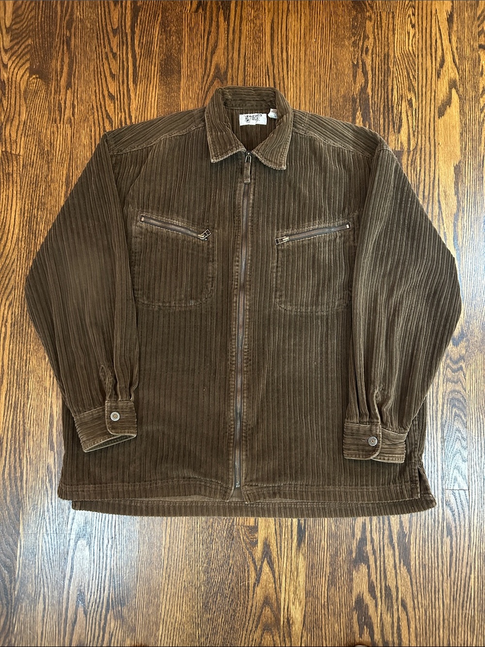 Vintage 90s Corduroy Shirt Jacket